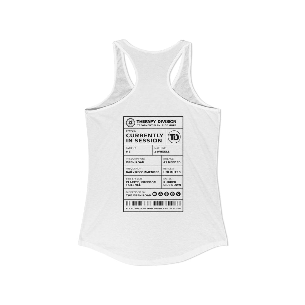 Women's Therapy Division Racerback Tank