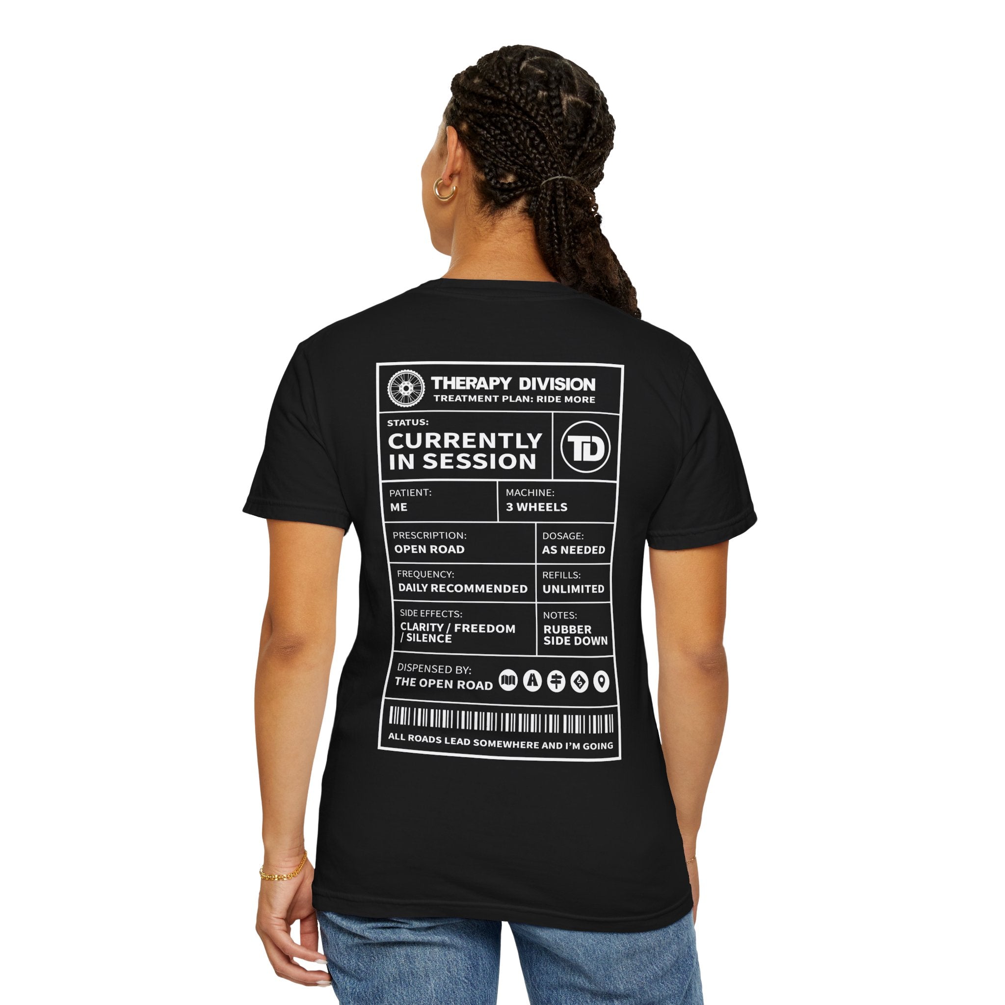 Therapy Division 'Currently In Session' Graphic T-Shirt for 3-wheel riders