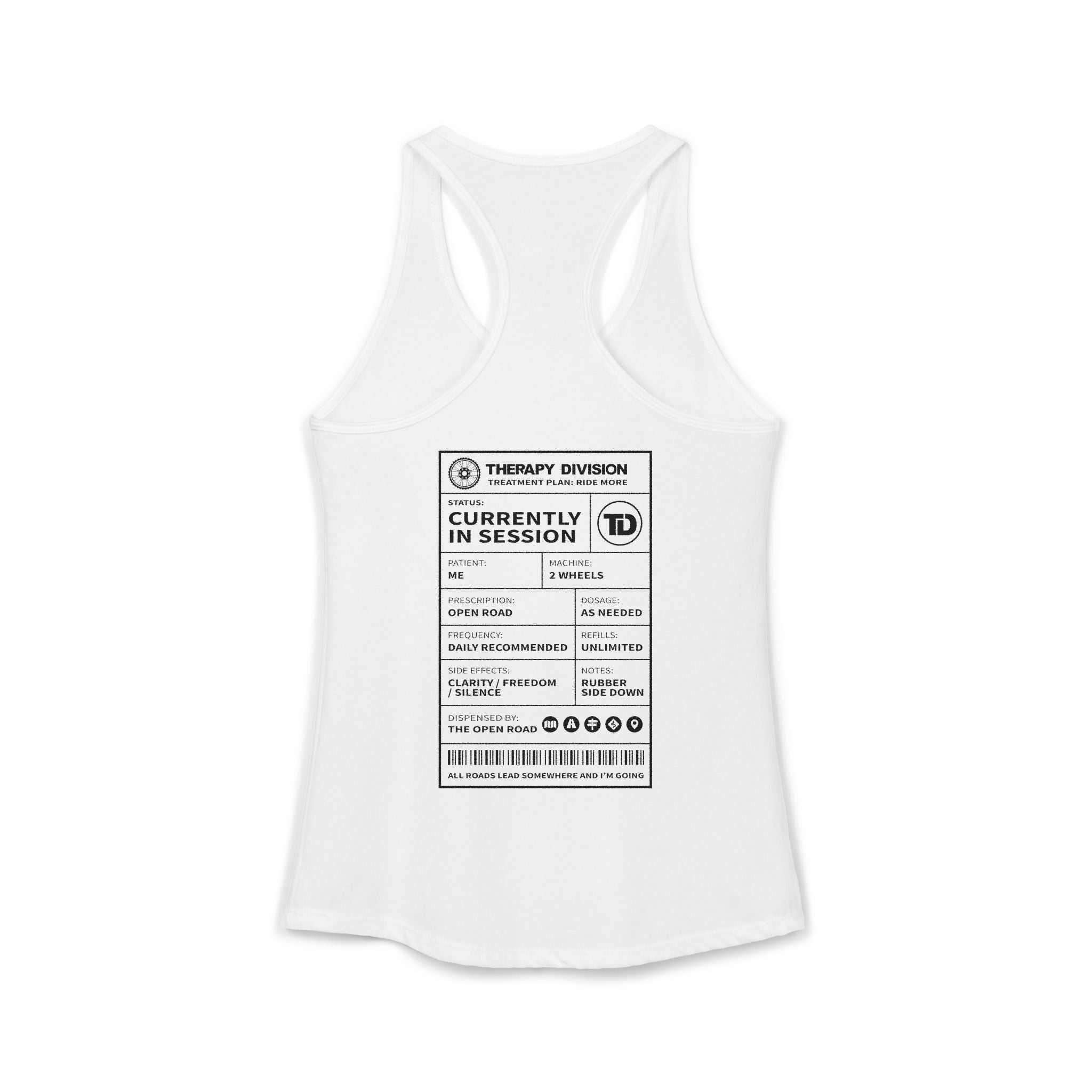 Women's Therapy Division Racerback Tank